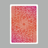 Bicycle Neon Cardistry Orange Bump
